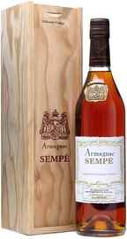 Арманьяк «Sempe Vieil Armagnac» 2009 г. в деревянной подарочной упаковке