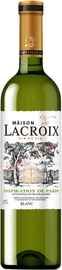 Вино столовое белое полусладкое «Maison de Lacroix Blanc Moelleux»