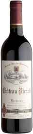 Вино красное сухое «Chateau Picard Bordeaux» 2019 г.