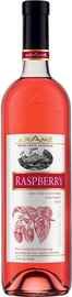 Вино столовое фруктовое малиновое розовое полусладкое «Arame Raspberry»