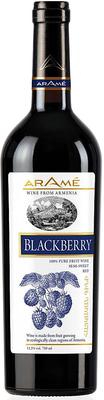 Вино столовое фруктовое ежевичное полусладкое «Arame Blackberry»