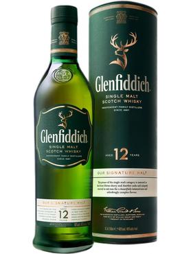 Виски шотландский «Glenfiddich 12 Years Old, 0.5 л» в тубе