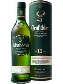 Виски шотландский «Glenfiddich 12 Years Old» в тубе