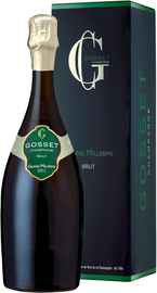 Шампанское белое брют «Gosset Brut Grand Millesime» 2012 г., в подарочной упаковке