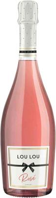 Вино игристое розовое сухое «Lou Lou Rose»