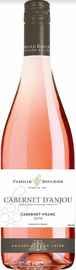 Вино розовое полусладкое «Famille Bougrier Cabernet d'Anjou»