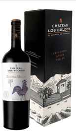 Вино красное сухое «Chateau Los Boldos Tradition Reserve Merlot» в подарочной упаковке