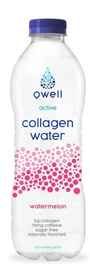 Вода коллагеновая негазированная «Qwell Collagen Water» со вкусом арбуза