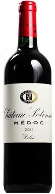 Вино красное сухое «Chateau Potensac, 0.375 л» 2011 г. с защищенным географическим указанием