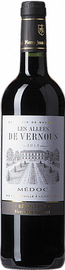 Вино красное сухое «Les Allees De Vernous»