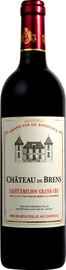 Вино красное сухое «Chateau de Brens Saint Emilion Grand Cru» 2012 г.
