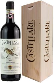Вино красное сухое «Castellare di Castellina Chianti Classico» 2019 г., в подарочной деревянной упаковке