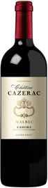 Вино красное сухое «Chateau Cazerac Malbec Cahors»