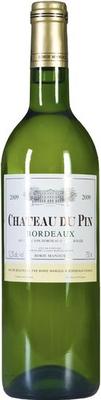 Вино белое сухое «Chateau du Pin» 2010 г. защищенного наименования по происхождению регион Бордо