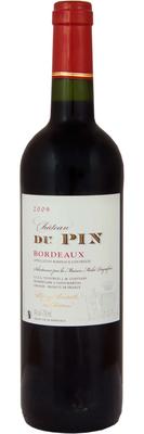Вино сухое красное «Chateau du Pin AOC» 2010 г. защищенного наименования по происхождению регион Бордо