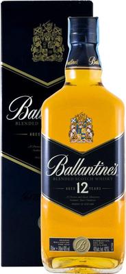 Виски шотландский «Ballantine’s 12 Years Old» в подарочной упаковке
