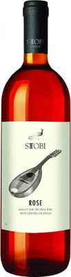 Вино розовое полусухое «Stobi Rose, 1 л»