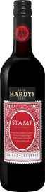 Вино красное полусухое «Stamp Shiraz Cabernet South Eastern Australia Hardy’s» 2020 г.