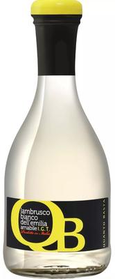 Вино игристое белое полусладкое «Quanto Basta Lambrusco dell 'Emilia Bianco» 2020 г.