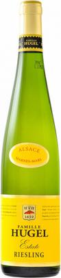 Вино белое полусухое «Riesling Estate Alsace» 2016 г.