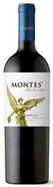 Вино красное сухое «Montes Merlot» 2012 г.
