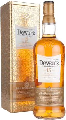 Виски шотландский «Dewar's The Monarch 15 Years Old, 0.7 л» в подарочной упаковке