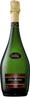 Шампанское белое брют «Nicolas Feuillatte Brut Cuvee 225» 2004 г.