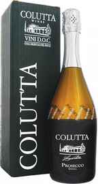 Вино игристое белое брют «Colutta Prosecco Brut» в подарочной упаковке