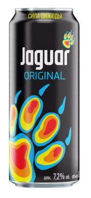 Напиток слабоалкогольный газированный «Jaguar Original» в жестяной банке