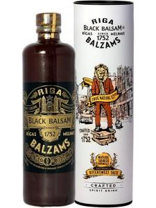 Ликер «Riga Black Balsam» в тубе