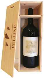 Вино красное полусухое «Felline Primitivo di Manduria» 2018 г., в деревянной подарочной упаквоке