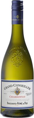 Вино белое сухое «Bouchard Aine & Fils Grand Conseiller Chardonnay» 2020 г.