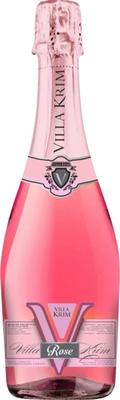 Вино игристое розовое полусладкое «Villa Krim Rose»