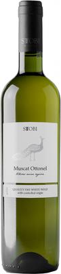 Вино белое сухое «Stobi Muscat Ottonel, 0.187 л»