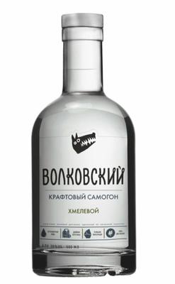 Напиток спиртной крепкий «Самогон крафтовый Хмелевой Волковский»