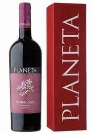 Вино красное сухое «Planeta Plumbago Nero D'avola» в подарочной упаковке