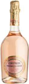 Вино игристое розовое сухое «Contarini Prosecco Rose Millesimato Extra Dry» 2021 г.