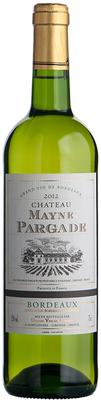 Вино белое сухое «Chateau Mayne Pargade» 2012 г.