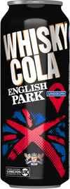 Напиток слабоалкогольный газированный «English Park Whisky Cola» в жестяной банке