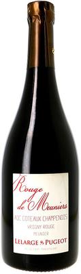 Вино красное сухое «Lelarge Pugeot Rouge de Meuniers» 2015 г.