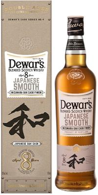 Виски шотландский «Dewar's Japanese Smooth 8 Years Old» в подарочной упаковка