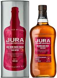 Виски шотландский «Isle of Jura Red Wine» в подарочной упаковке