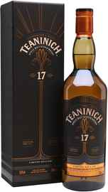 Виски шотландский «Teaninich 17 Year Old» в подарочной упаковке