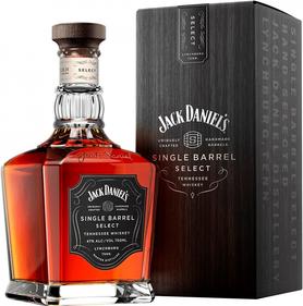 Виски американский «Jack Daniels Single Barrel, 0.75 л» в подарочной упаковке
