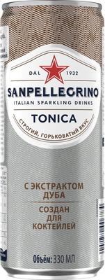 Напиток безалкогольный газированный тоник «S. Pellegrino Tonica Oakwood Extract» в жестяной банке