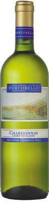 Вино белое полусладкое «Portobello Chardonnay Terre Siciliane» 2020 г.