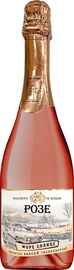 Напиток винный газированный розовый полусладкий «Розе Море Солнце» 2020 г.
