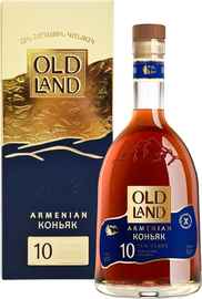 Коньяк армянский «Old Land 10 Years Old» в подарочной упаковке