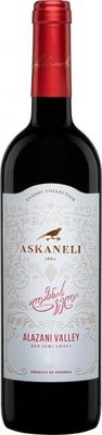 Вино красное полусладкое «Askaneli Brothers Alazani Valley Red semi sweet»