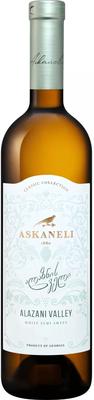 Вино белое полусладкое «Askaneli Brothers Alazani Valley White»